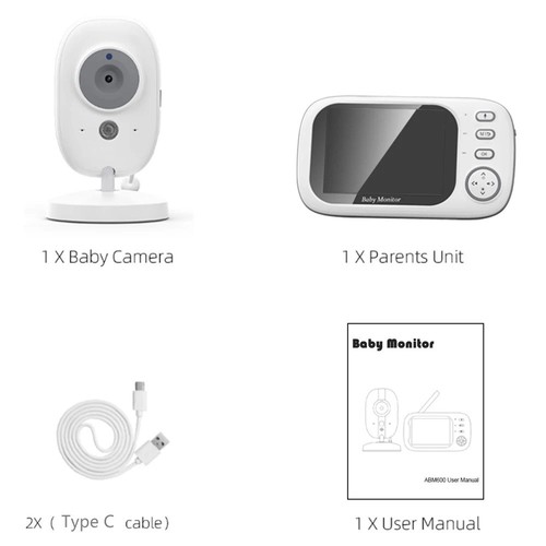 Nuova video baby monitor - video, 3,5''