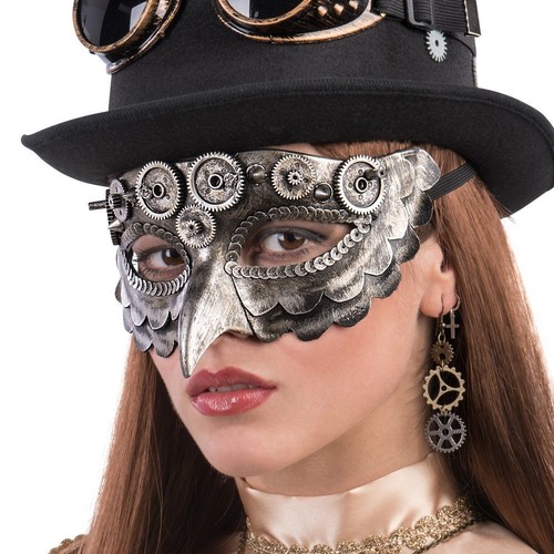 Steampunk gufo maschera - gufo,
