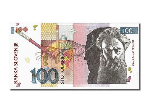 105214 banconote slovenia - banconote,,
