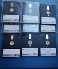 Vintage Lot of 9x 3" Floppy