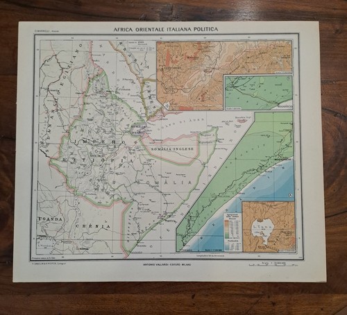 Carta geografica africa - carta,