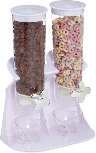 Dispenser cereali doppio - dispenser,