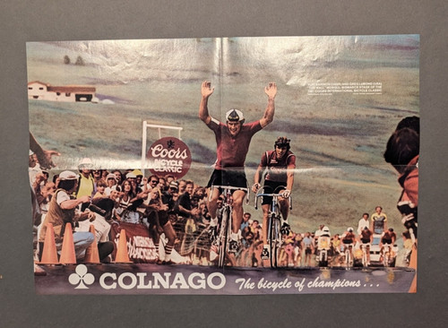 Poster vintage colnago - vintage, coors
