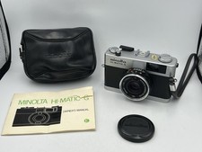 Minolta Hi-Matic G fotocamera