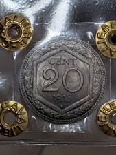 20 centesimi 1918 esagono rigato Vittorio Emanuele III perizia FDC Cavaliere