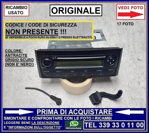 Stereo radio autoradio no - stereo,