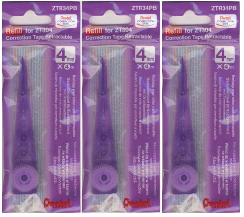 Ricarica pentel ztr34pb 4mm - pentel,
