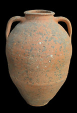 ANTICA GIARA ORCIO IN TERRACOTTA CON DUE MANICI ANFORA D'EPOCA OTTOCENTO '800
