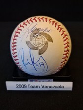 SQUADRA VENEZUELA FIRMATA (20 SIG.) PALLONE CLASSICO MONDIALE BASEBALL 2009 #1 - CHIUSURA!