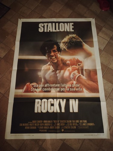 Manifesto originale rocky 4 - manifesto,