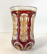Antico vaso vetro trasparente - vaso,