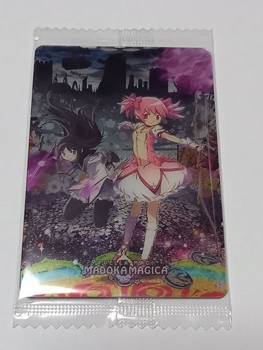 Madoka magica wafer card - madoka,