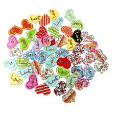 50 pezzi amore stampato cuore