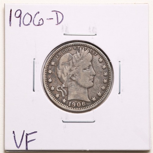 1906 25c barbiere liberty - 1906-d,