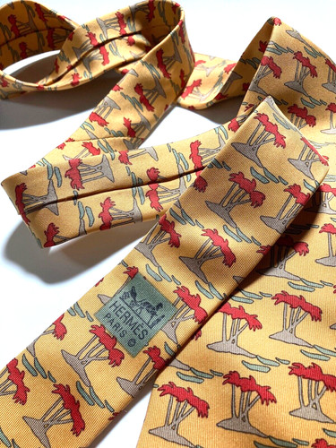 Cravatta palma hermes - cravatta,