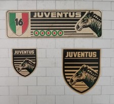 JUVENTUS CALCIO ADESIVI  "SCUDETTO  N 16" LOTTO 