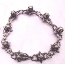 Bracciale Modernariato Albino Manca, Firmato Albino Manca Bracciale Argento Sterling