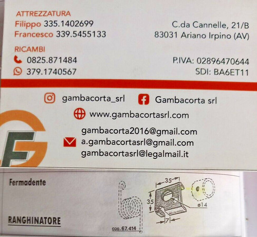 Kit tasselli fermadente - fermadente, per