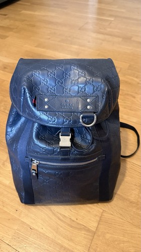Gucci backpack bag black - backpack,