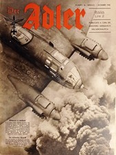 Rivista del Ministero Germanico dell'Aeronautica - Der Adler N. 24 - 1942 It.