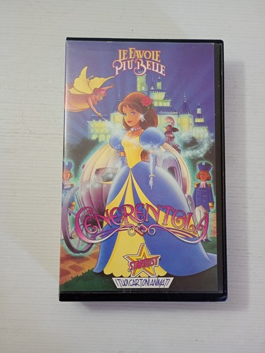 Vhs cenerentola stardust - vhs, le
