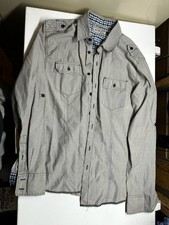 Camicia uomo grigia media