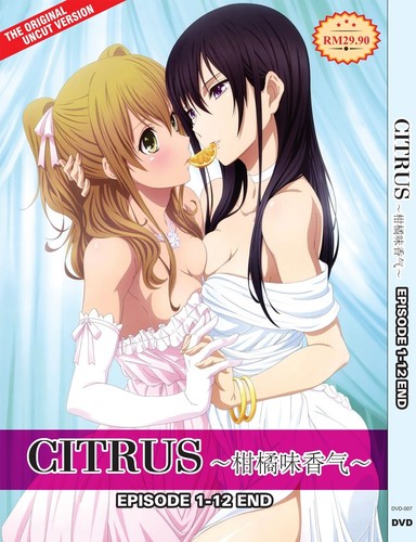 Dvd anime citrus complete - anime,