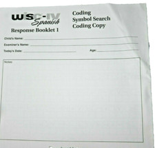 WISC-IV SPANISH Coding Symbol