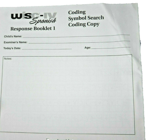 Wisc spanish coding symbol - spanish,
