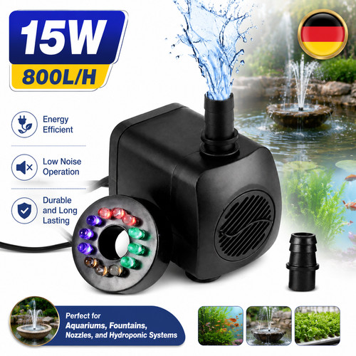 Pompa acqua 800l led - acqua,