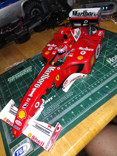 Tamiya 201 ferrari livrea - ferrari,