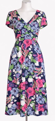 Abito midi perceptions - perceptions, rosa