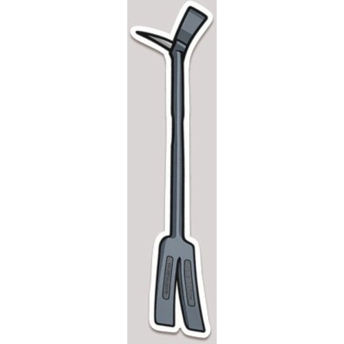 Adesivo pollici halligan bar - adesivo,