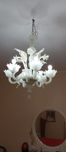 Lampadario vetro murano - lampadario,