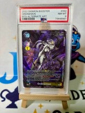 Digimon Ordinemon booster alternate art CGC 8 #082 foil (NO omnimon 10 bgs)