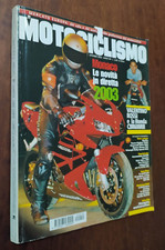 RIVISTA MOTOCICLISMO N° 10 2002 VALENTINO ROSSI E LA HONDA CBR600RR
