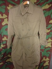 GIACCA IMPERMEABILE TRENCH ESERCITO ITALIANO TG 46 RARITÀ