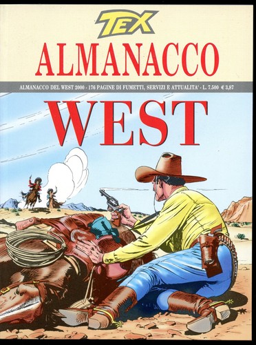 Tex almanacco west 2000 font - west,