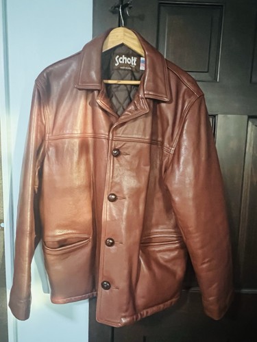 Cappotto pelle uomo schott - cappotto,