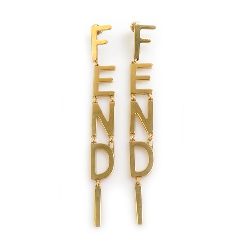 Orecchini originali fendi drop - originali,