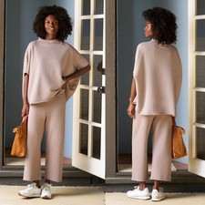 Frank & Eileen Malibu Biscotti Set Triplo Pile Audrey Capelet Catherine Pant