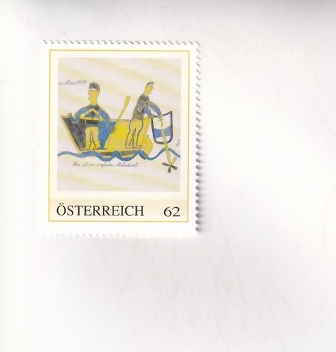 Francobollo austria museo - pm,