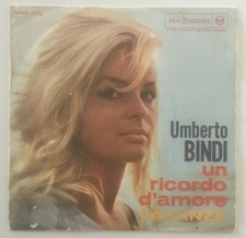 Umberto Bindi - Un ricordo d'amore (7") - NM-/M-
