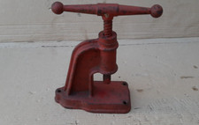 TORCHIO PRESSA MANUALE RIVETTI BOTTONI-CALZOLAIO-TEPPEZZIERE-AUTO EPOCA