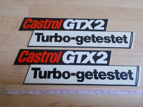 Adesivi castrol gtx2 - castrol,