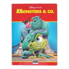 *HH* Libro Monsters & Co. Disney Pixar Anno 2002 Cartone Animato Favole