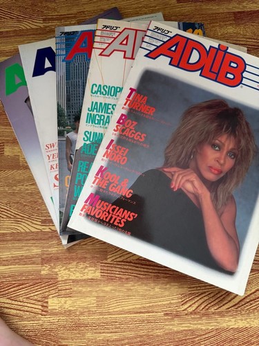 Adlib music magazines set - music,