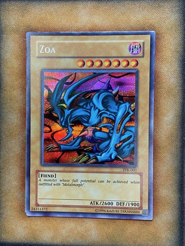 Yugioh zoa tfk 001 - yugioh,
