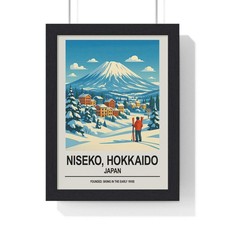 Poster sci Niseko Hokkaido