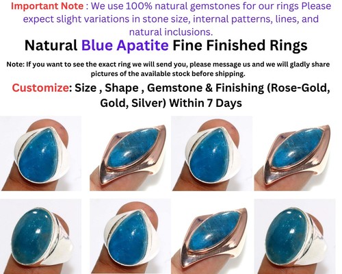 Anello uomo donna apatite - uomo,